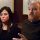 Pamela Adlon (left), Louis C.K.